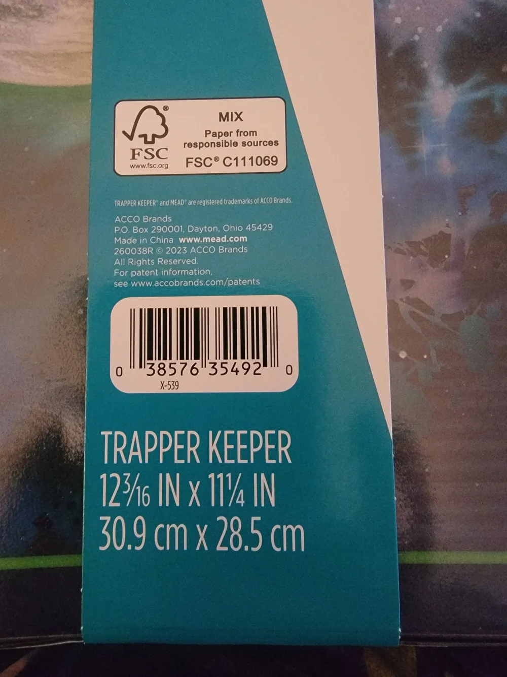 New Trapper Keeper ~ Binder Portfolio Folder 2023 Mead Retro Moon